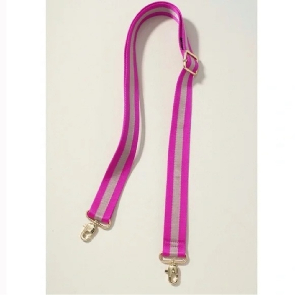 Stella & Dot Hot Pink Adjustable Bag Strap NIB